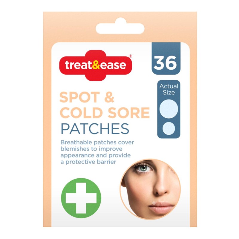 Spot and Cold Sore Patches Pack of 36 – SKU 317176