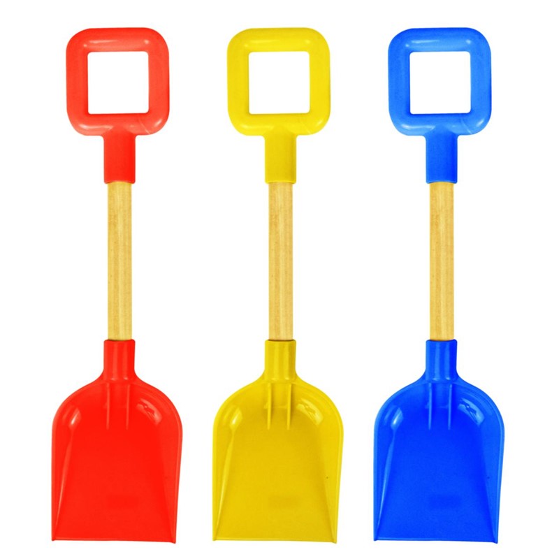 Children's Beach Sand Toy Spade Shovel 39cm Assorted Colours 319338