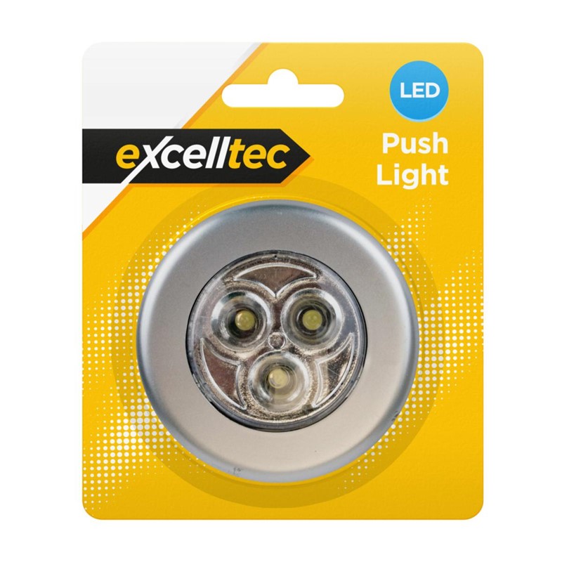 Excelltec LED Push Light 322404