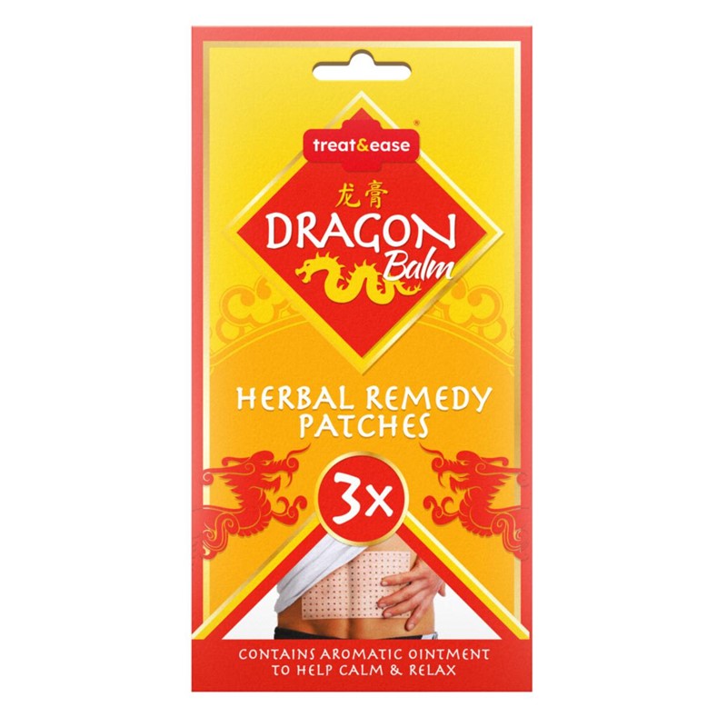 Dragon Balm Herbal Remedy Patches Pack of 3 – SKU 311328