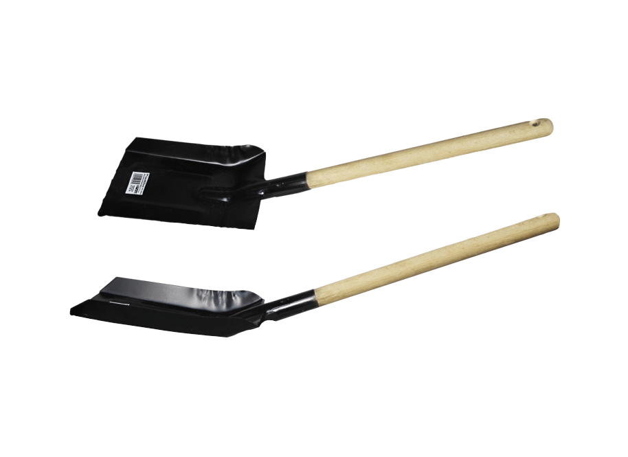 Mini Black Metal Garden Shovel with Wooden Handle 9.5cm SK28656