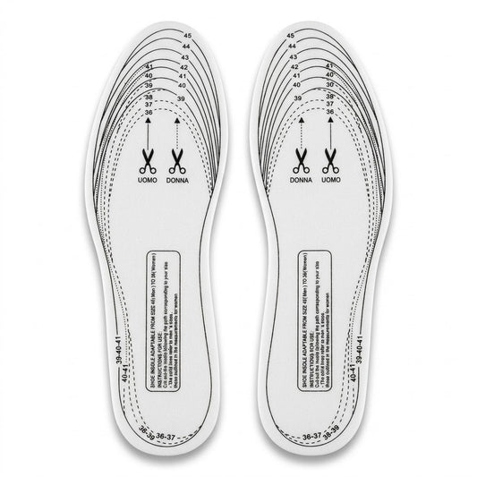 Memory Foam Insoles Cut-to-Size (10/150), 10-Pack, 26g Each, SKU INM