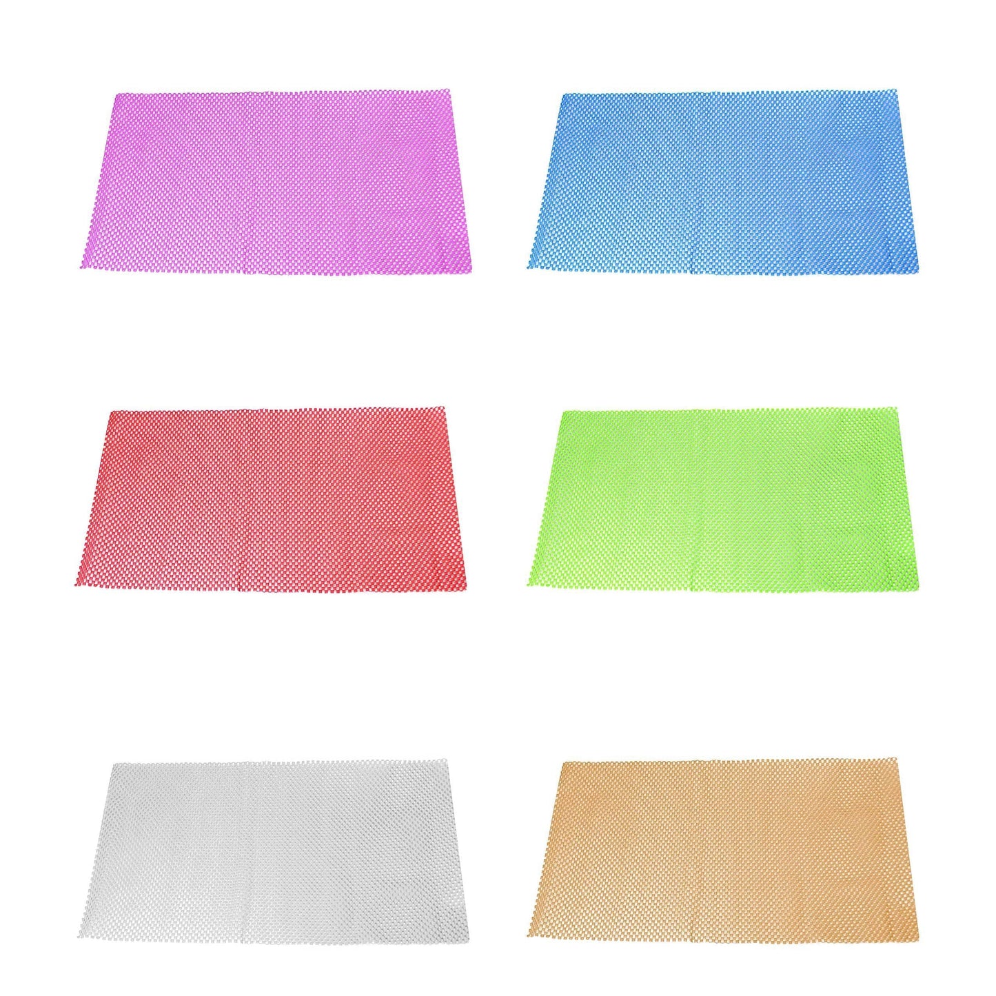 Anti-Slip PVC Kitchen Cupboard Drawer Mat 30 x 50 cm Assorted Colours 0266