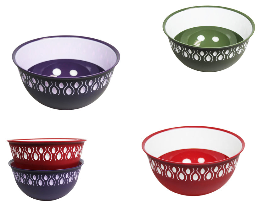 Monno Plastic Kitchen Bowl 2 Litre Assorted Colours BNM0155