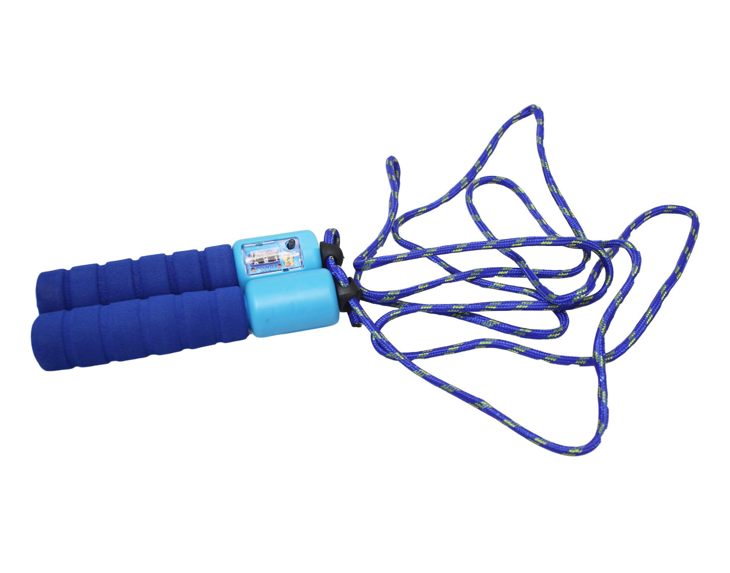 Children's Skipping Rope with Counter, Soft Handle &amp; 2.4m Rope – Assorted Colours, SKU 0378 A
