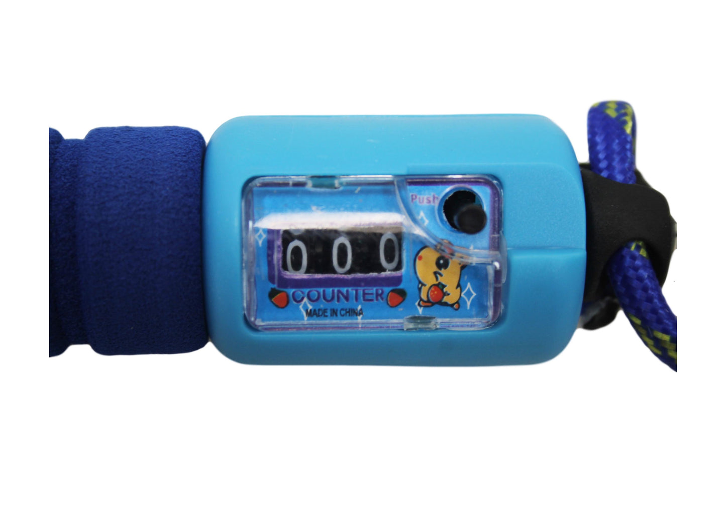 Children's Skipping Rope with Counter, Soft Handle &amp; 2.4m Rope – Assorted Colours, SKU 0378 A