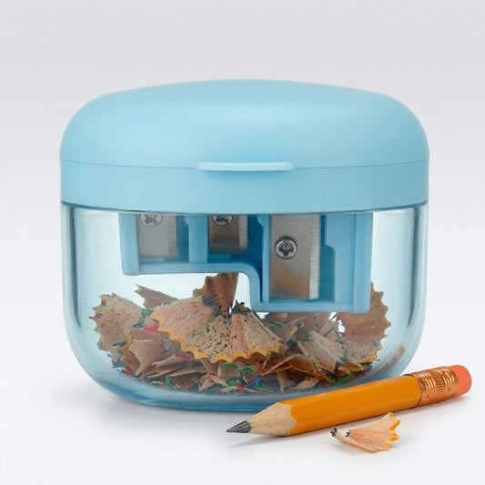 Pencil Sharpener Assorted Colours 7x7x5cm 38g SKU 8158