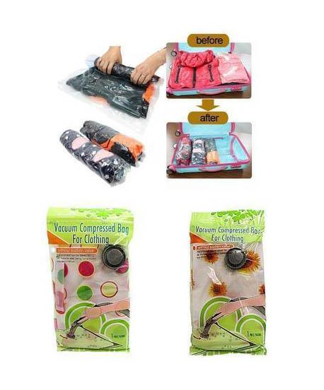 Clothes Storage Compressed Air Vacuum Bag 70cm x 110cm 0460