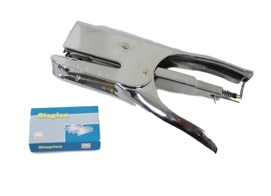 Heavy Duty Metal Stapler with 1 Pack of Staples 26/6 0495