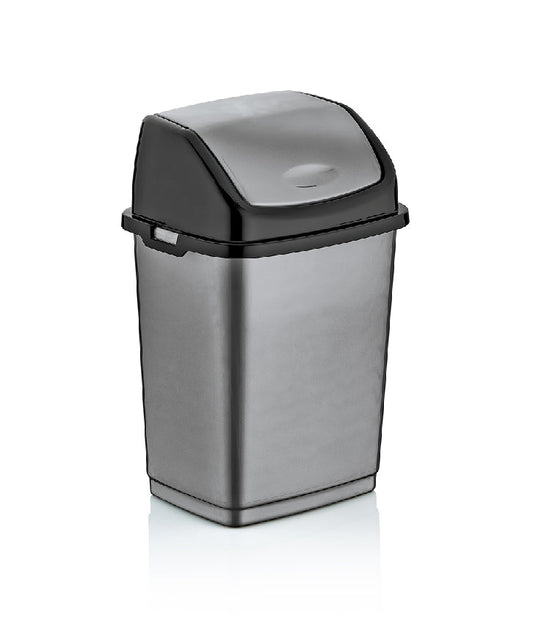 Plastic Fantasy Dust Bin 10 Litre Assorted Colours SKU D09702/SB10