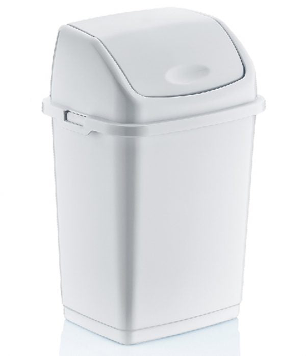 Plastic Kitchen Fantasy Swing Bin 50 Litre Assorted Colours D09705?Sb870