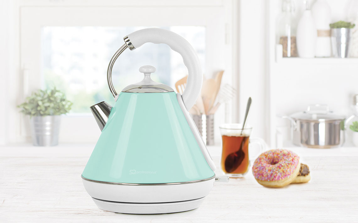 SQ Professional Dainty Legacy Kettle 1.8L 2200W Seafoam SKU 9559/5978