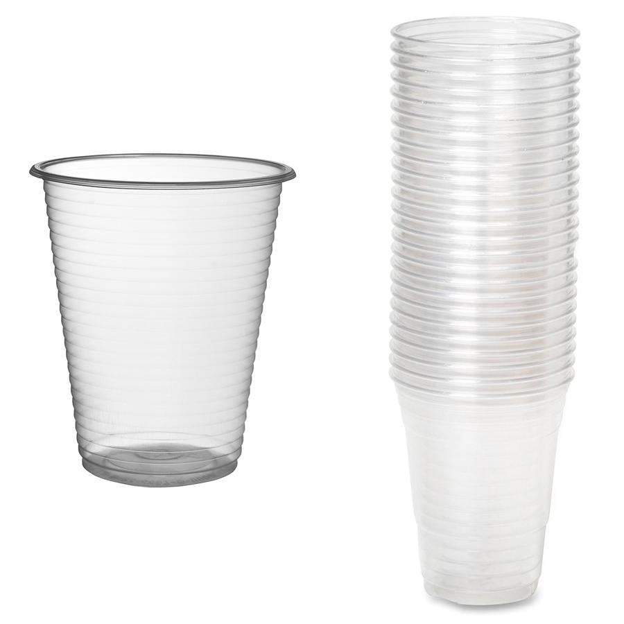100 Pack Clear Disposable Plastic Cups TS732