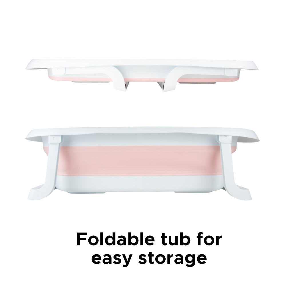Durane Collapsible Baby Bath Tub 40L Pink 10412