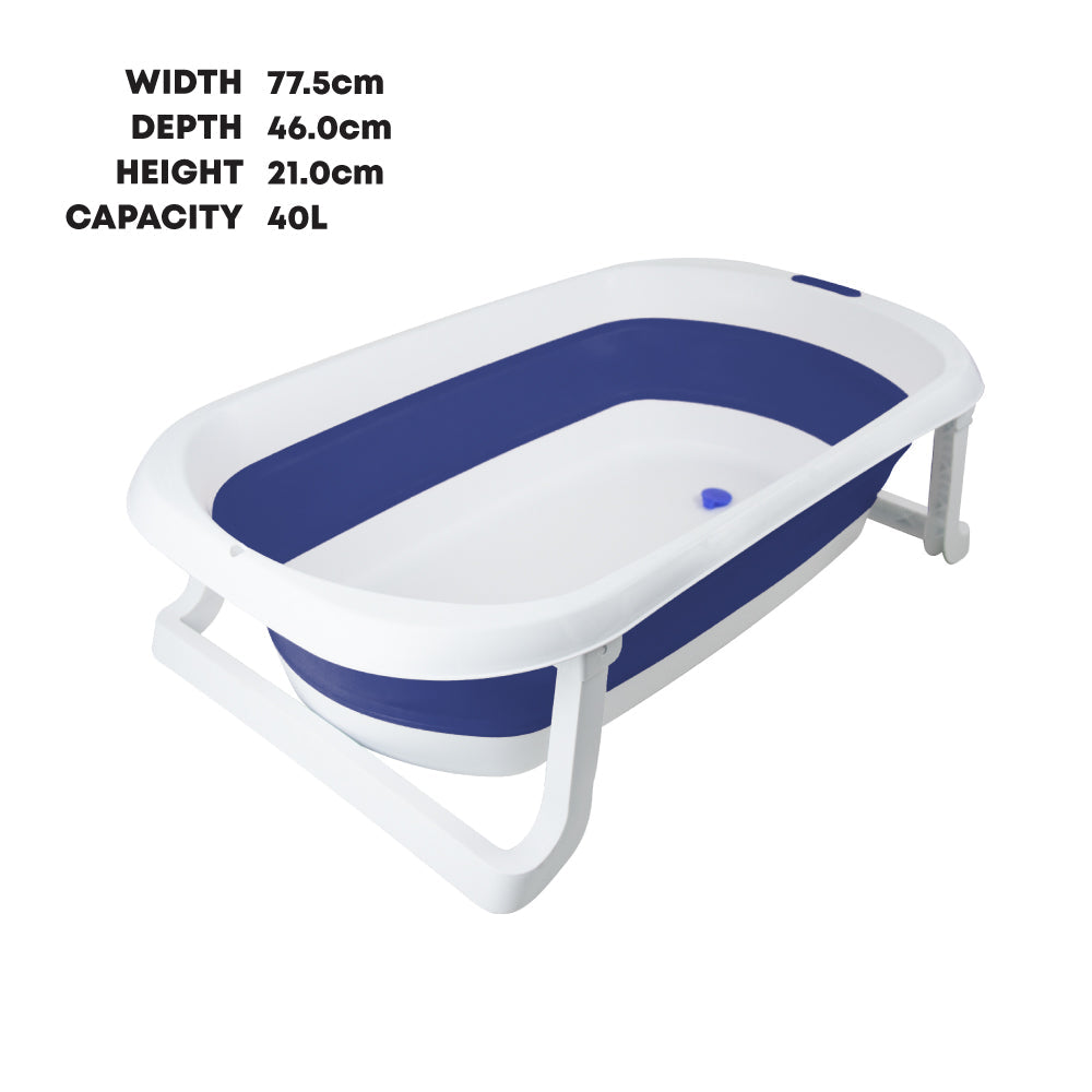 Durane Collapsible Baby Bath Tub 40L Blue 10413