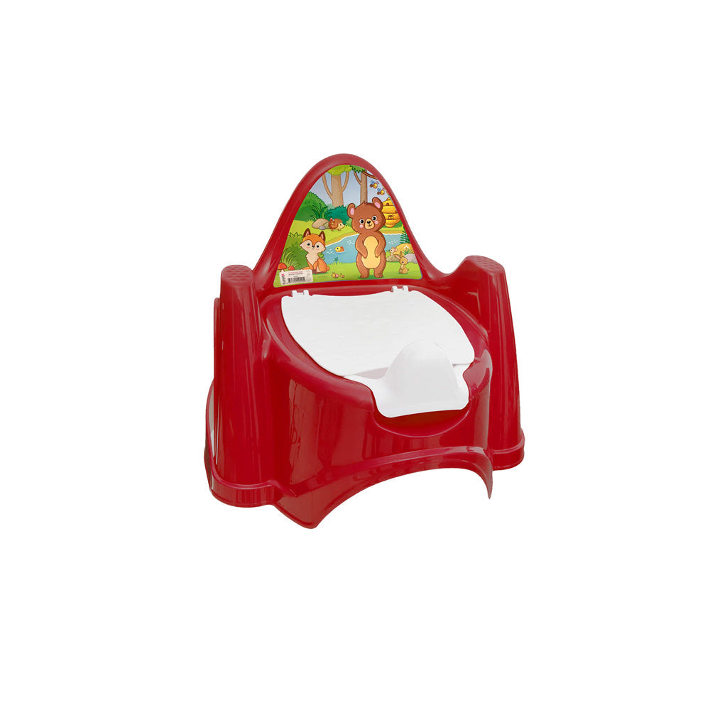 Tuffex Plastic Baby Potty Chair 35 x 36 x 30cm Assorted Colours 10485 / TP495
