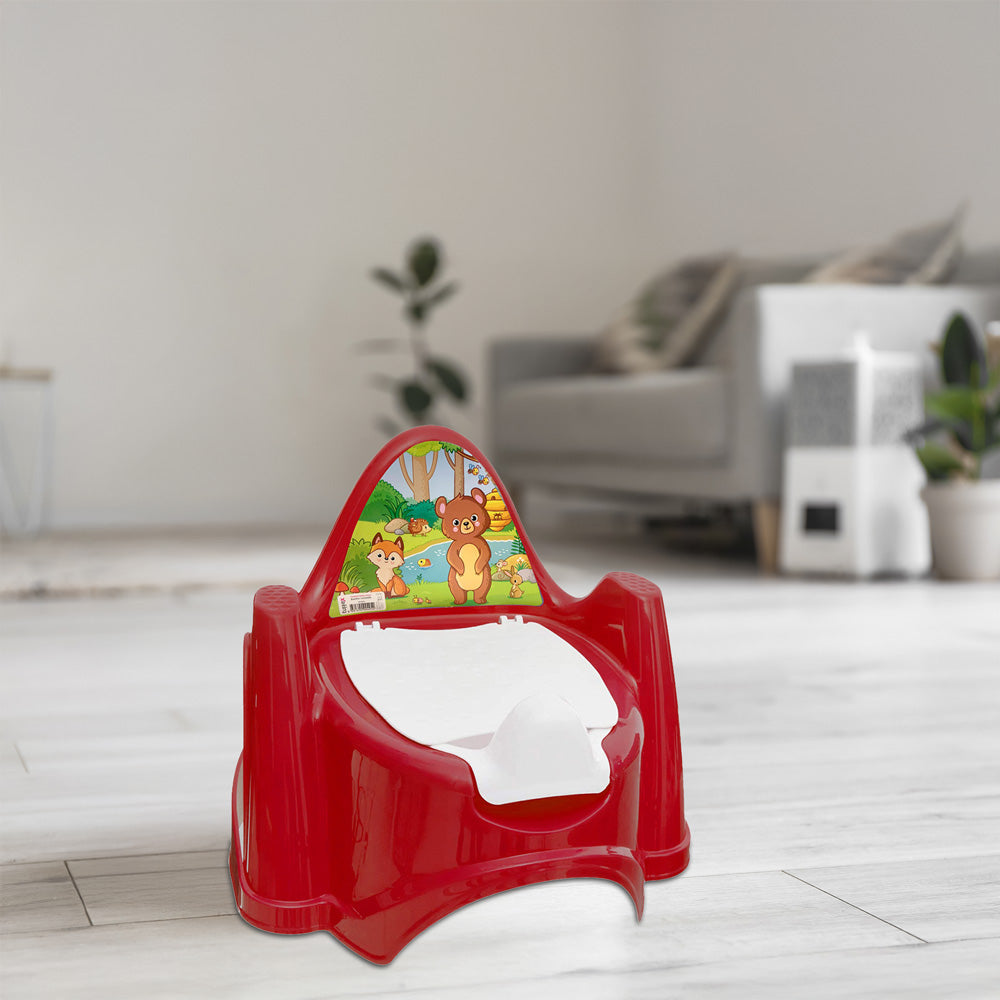 Tuffex Plastic Baby Potty Chair 35 x 36 x 30cm Assorted Colours 10485 / TP495
