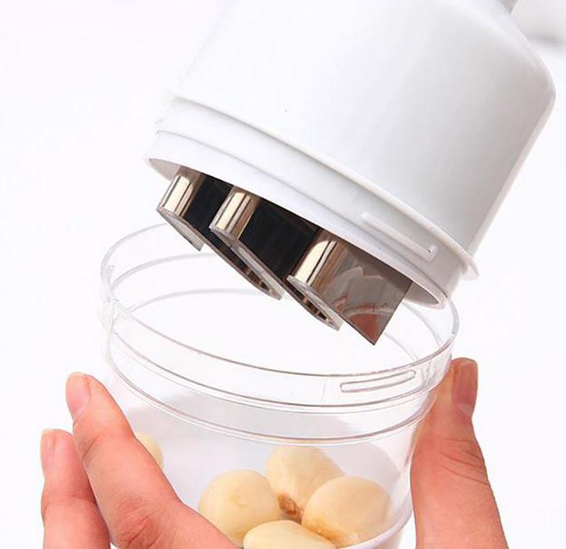 Plastic Kitchen Vegetable Chopper Pressing Cutter Slicer Peeler Dicer 21.5 x 6 x 8cm 1501