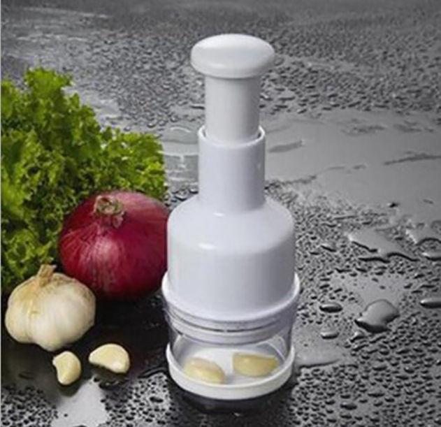 Plastic Kitchen Vegetable Chopper Pressing Cutter Slicer Peeler Dicer 21.5 x 6 x 8cm 1501