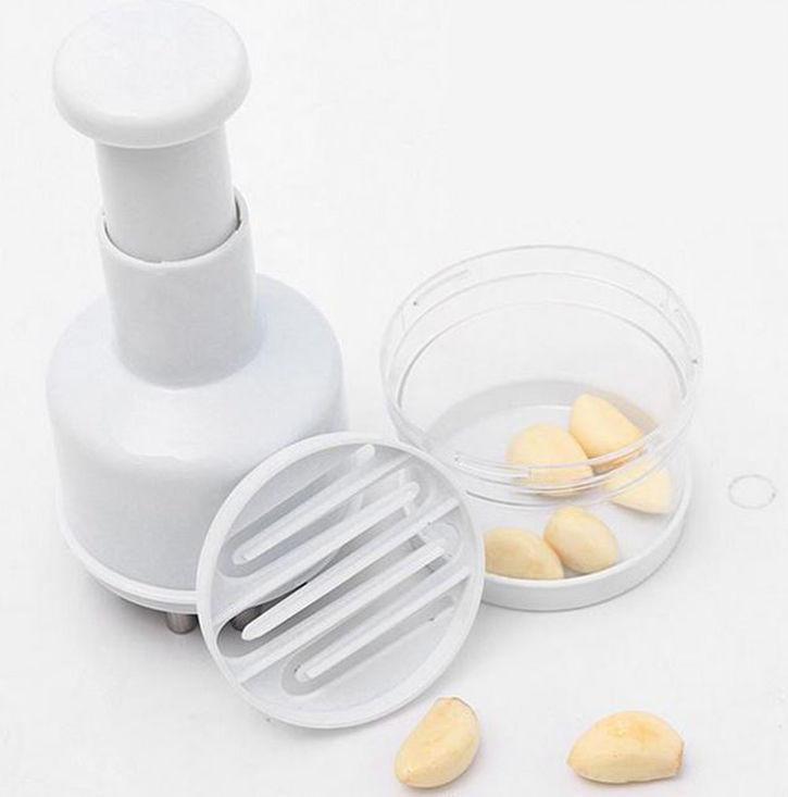 Plastic Kitchen Vegetable Chopper Pressing Cutter Slicer Peeler Dicer 21.5 x 6 x 8cm 1501