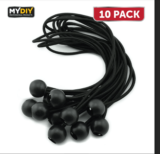 4" Ball Bungee Ties Pack of 10 1132