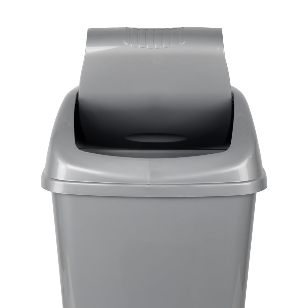Kolorr Plastic Tidy Swing Bin 50L 40.1 x 31.3 x 61cm Assorted Colours 11861/Thw68b
