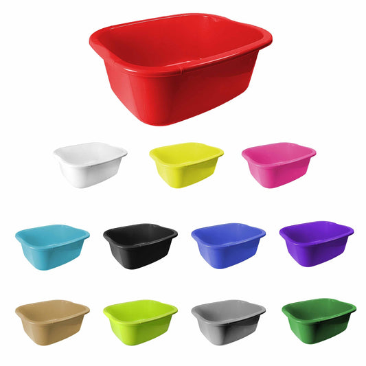 Lunex Kitchen Washing Up Bowl 11 Litre Assorted Colours 31 x 38cm LL5500 A
