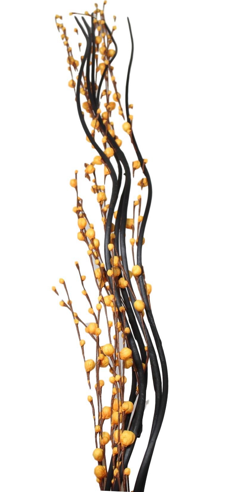 Long Stem Floral Twigs Home Decoration with Small Buds 154cm Assorted Colours 1250