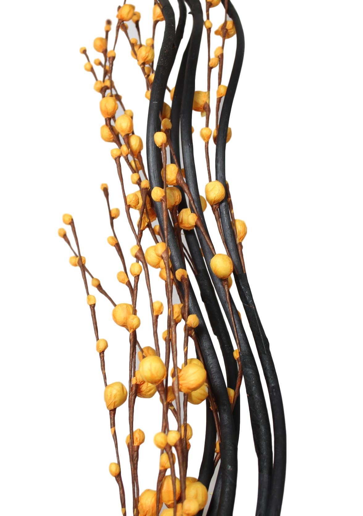 Long Stem Floral Twigs Home Decoration with Small Buds 154cm Assorted Colours 1250