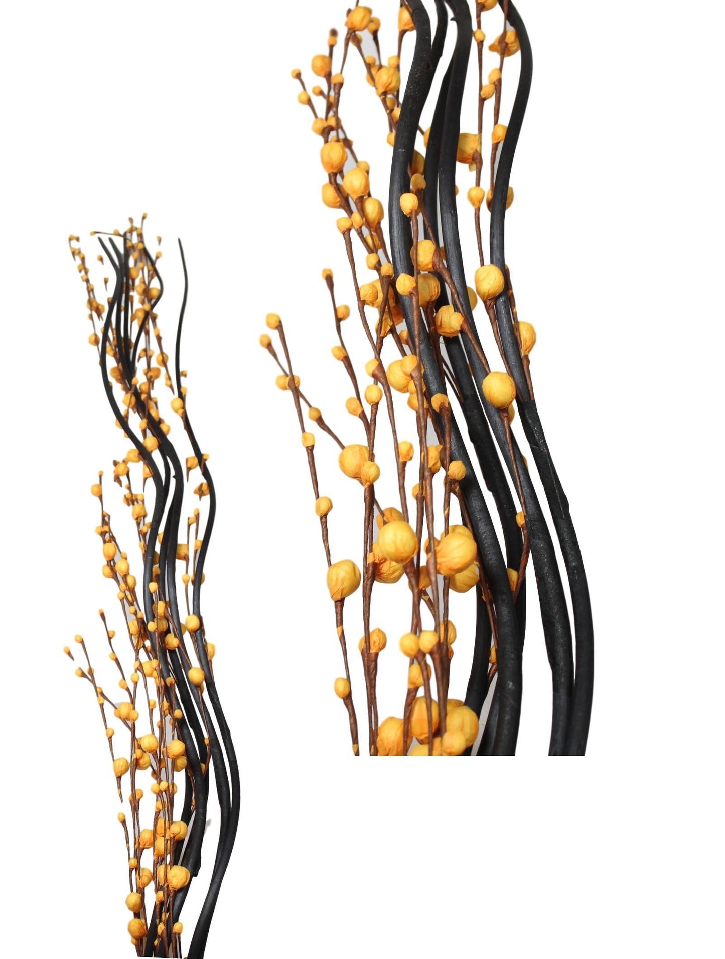 Long Stem Floral Twigs Home Decoration with Small Buds 154cm Assorted Colours 1250