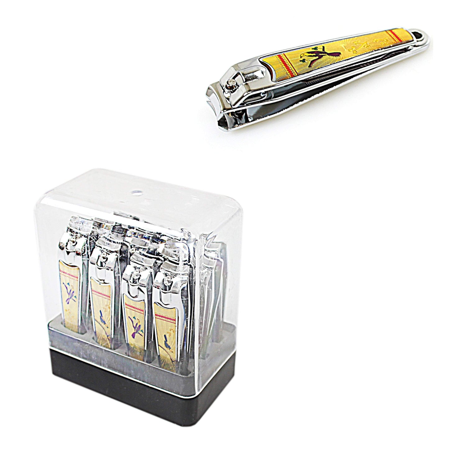 Pro Fancy Nail Care Cutter Clipper Pack Of 12 4799