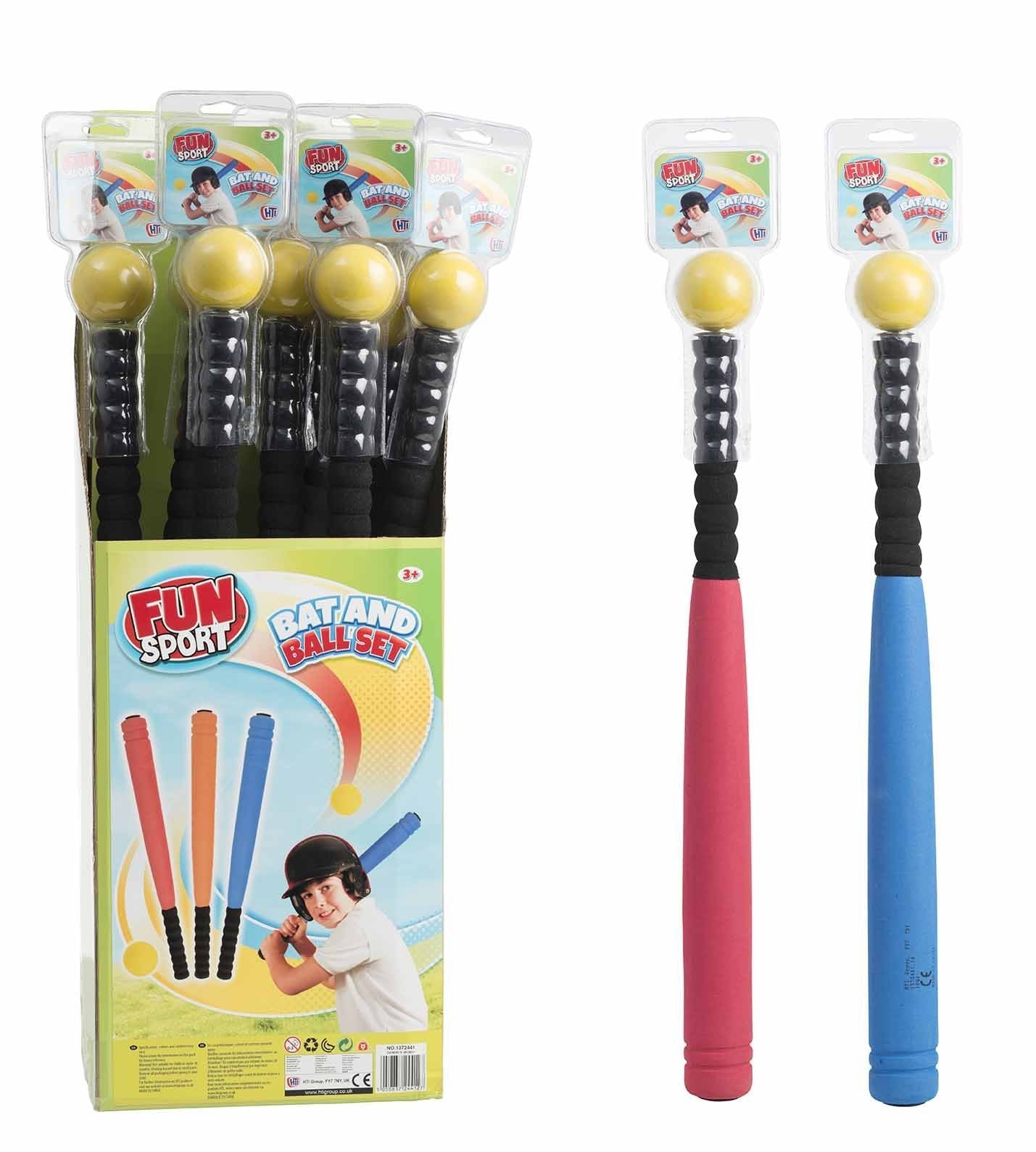 Fun Sport Baseball Bat and Ball Set, 24 Inch, SKU 2441
