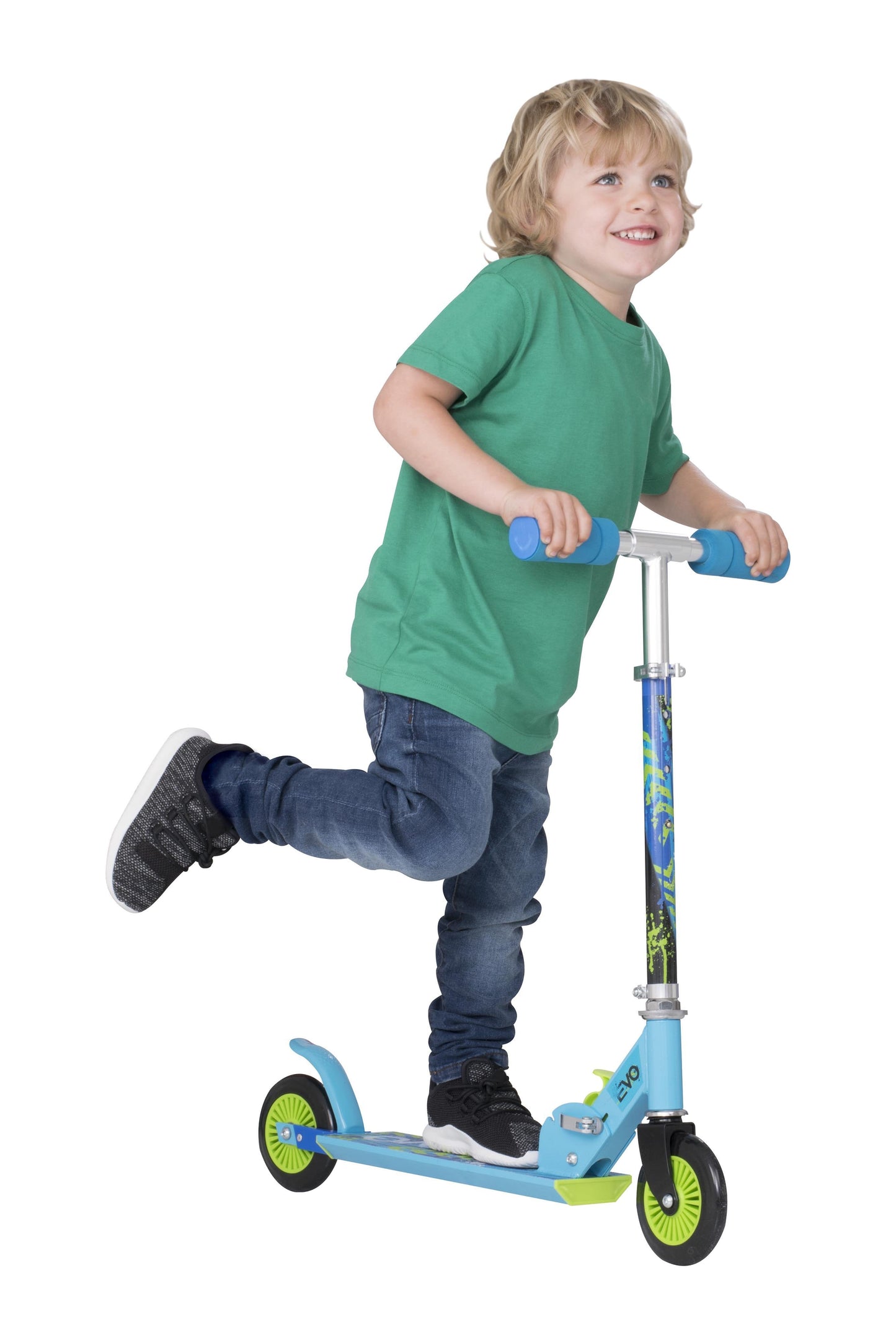 HTI Children's Evo Inline Scooter Blue 1436842