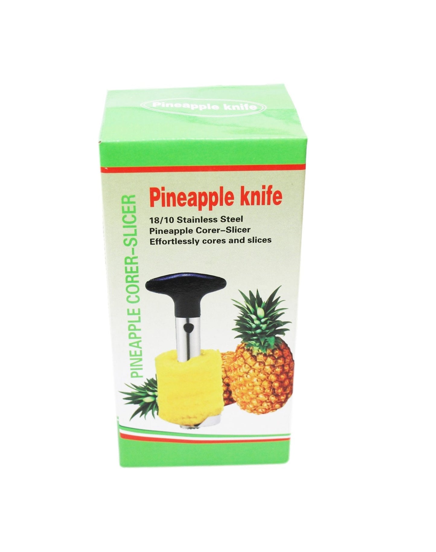 Metal Pineapple Corer Kitchen Tool Fruit Slicer with Plastic Handle 23 x 8 x 3cm SKU 1503