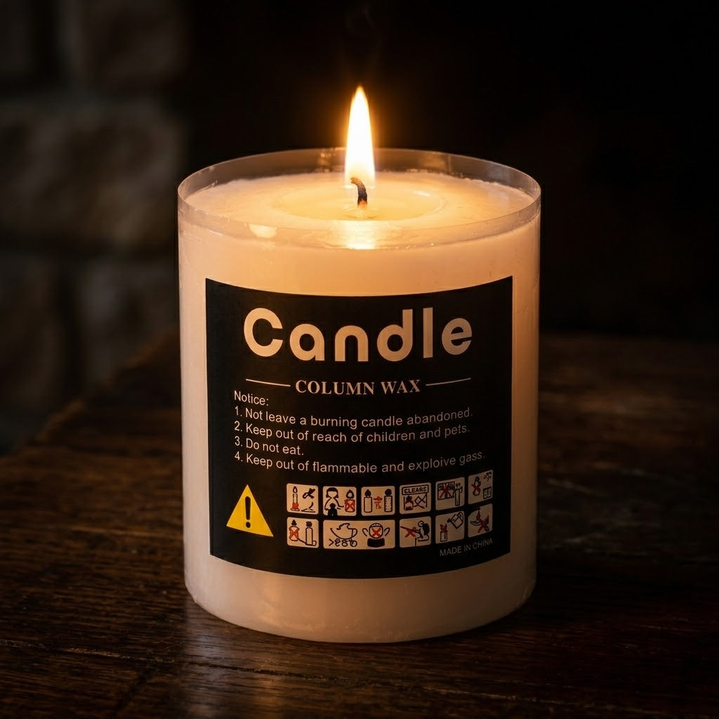 Candle Column Wax 15x8x6cm 152g SKU8152