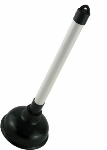 Plastic Bathroom Toilet Plunger 27 cm 1942 A