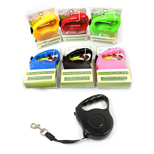 Retractable Dog Leash Lead 3m Assorted Colours 2022