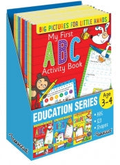 Squiggle My First Activity Book for Early Learning ABC 123 Shapes 27x20cm 100g SKU P2831
