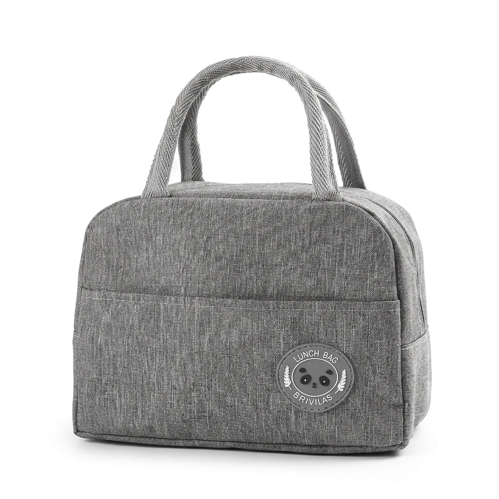 Insulated Lunch Travel Cooler Bag 24 x 19 x 10cm Aluminium Foil Lining Assorted Colours SKU 8094