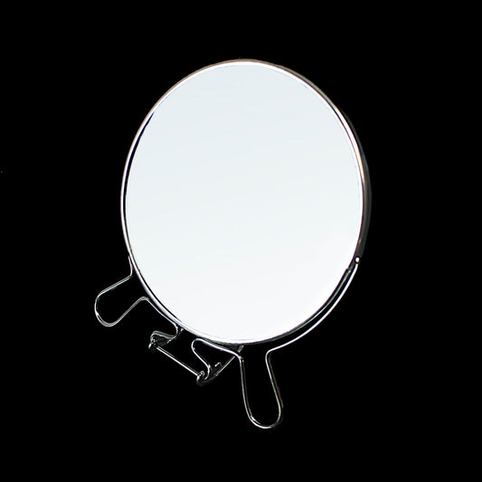 Double Sided Round Desk Mirror with Legs 6" 2188