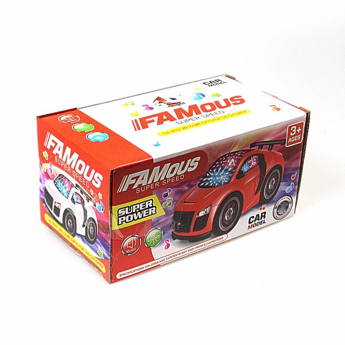 Children's Toy Car with Lights and Music Battery Operated 14 cm 4169