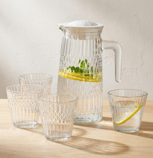 Five-Piece Monai Water Tools Set 27x21x10cm 1118g 700+200ml Capacity SKU 8202