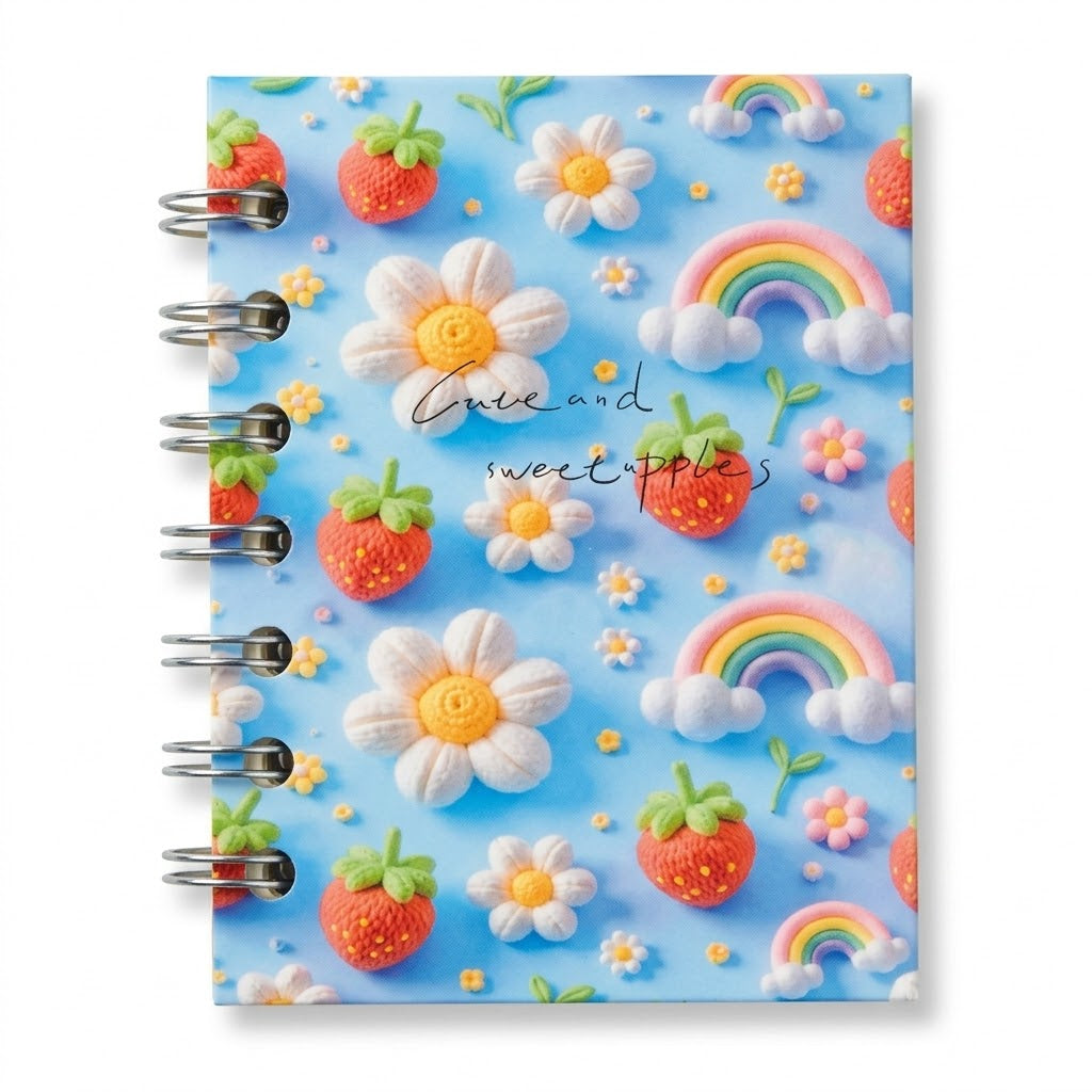 Compact Notebook 11 x 9 x 2cm, 58g – Lightweight Writing Pad SKU 8212