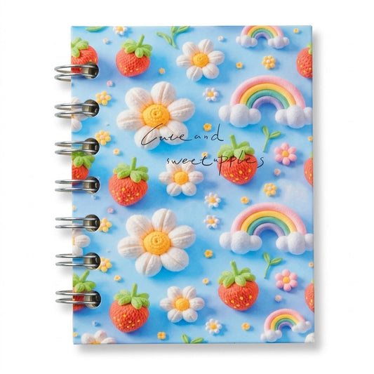 Compact Notebook 11 x 9 x 2cm, 58g – Lightweight Writing Pad SKU 8212