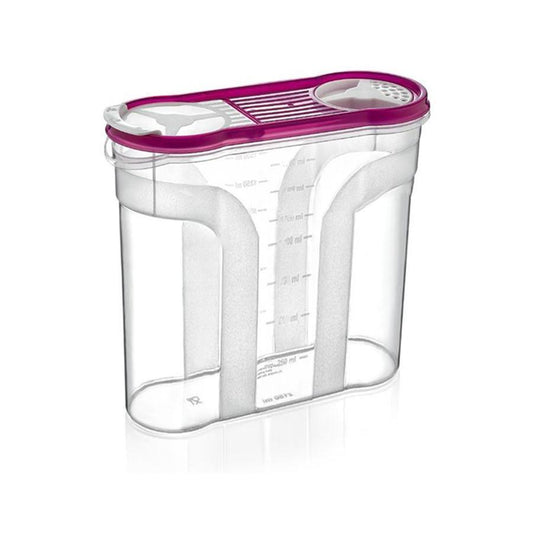 2150ml  Cereal Dispenser Store Storage Box Kitchen Lid Foods Container D30313