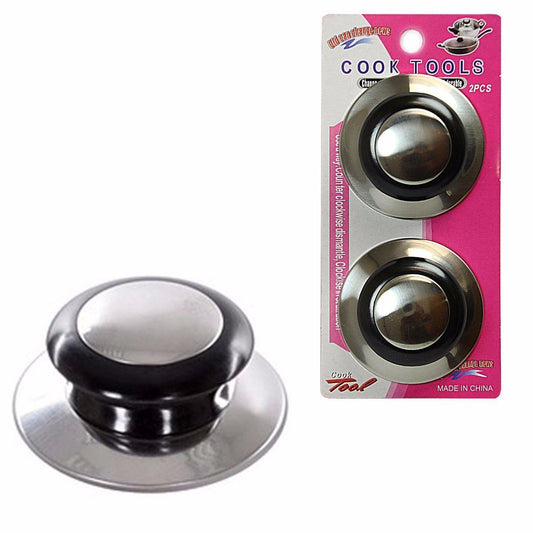 Metal Pan Lid Replacement Knobs with Screws Pack of 2 2914 A
