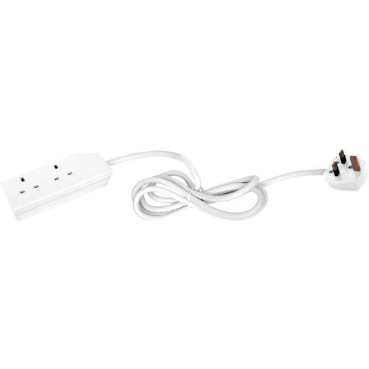 2 Gang Standard Extension Lead 2 Metre PIF2034 / EXT1096