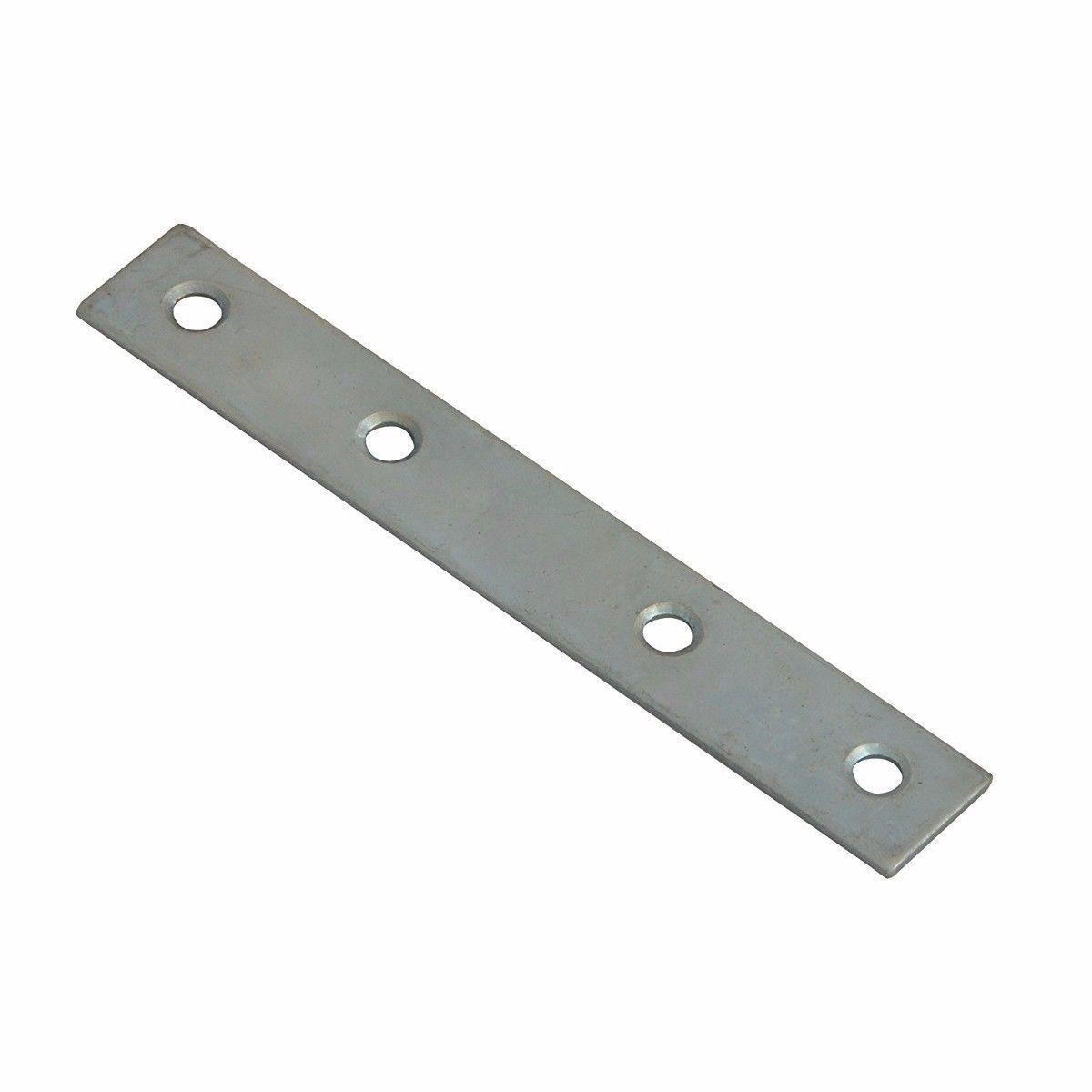 Value Pack Mending Plates 75mm Pack of 4 Zinc Plated 0243