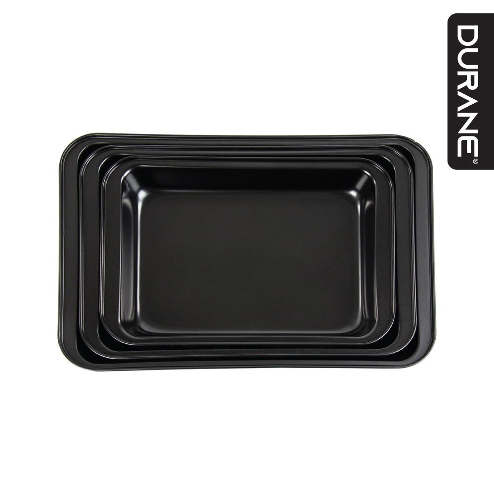 SQ Professional Oven Roasting Baking Tray Set of 3 Assorted Sizes P99179 / 3162