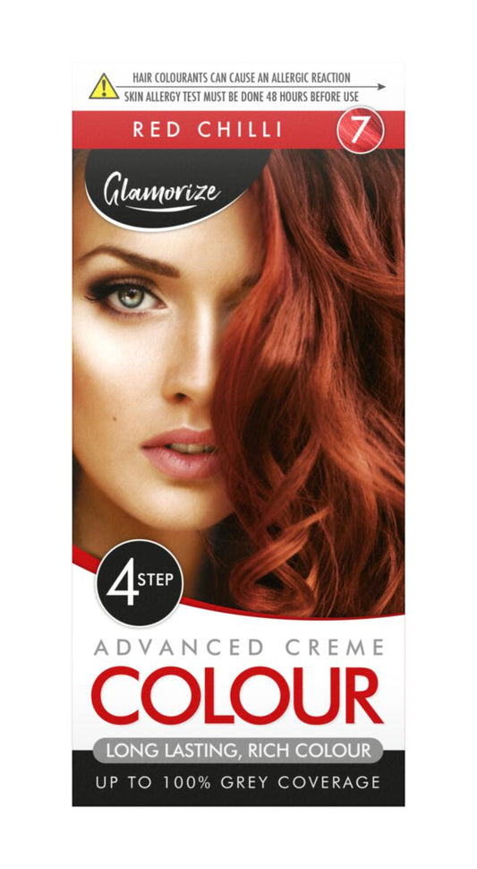 Women's Red Chilli Hair Dye No.7 Advanced Creme Colour 318586